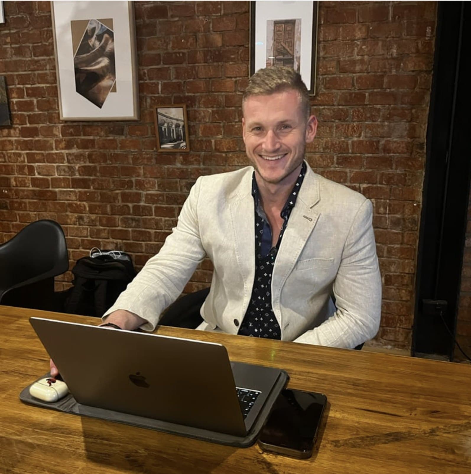 Philipp Kühn am Laptop